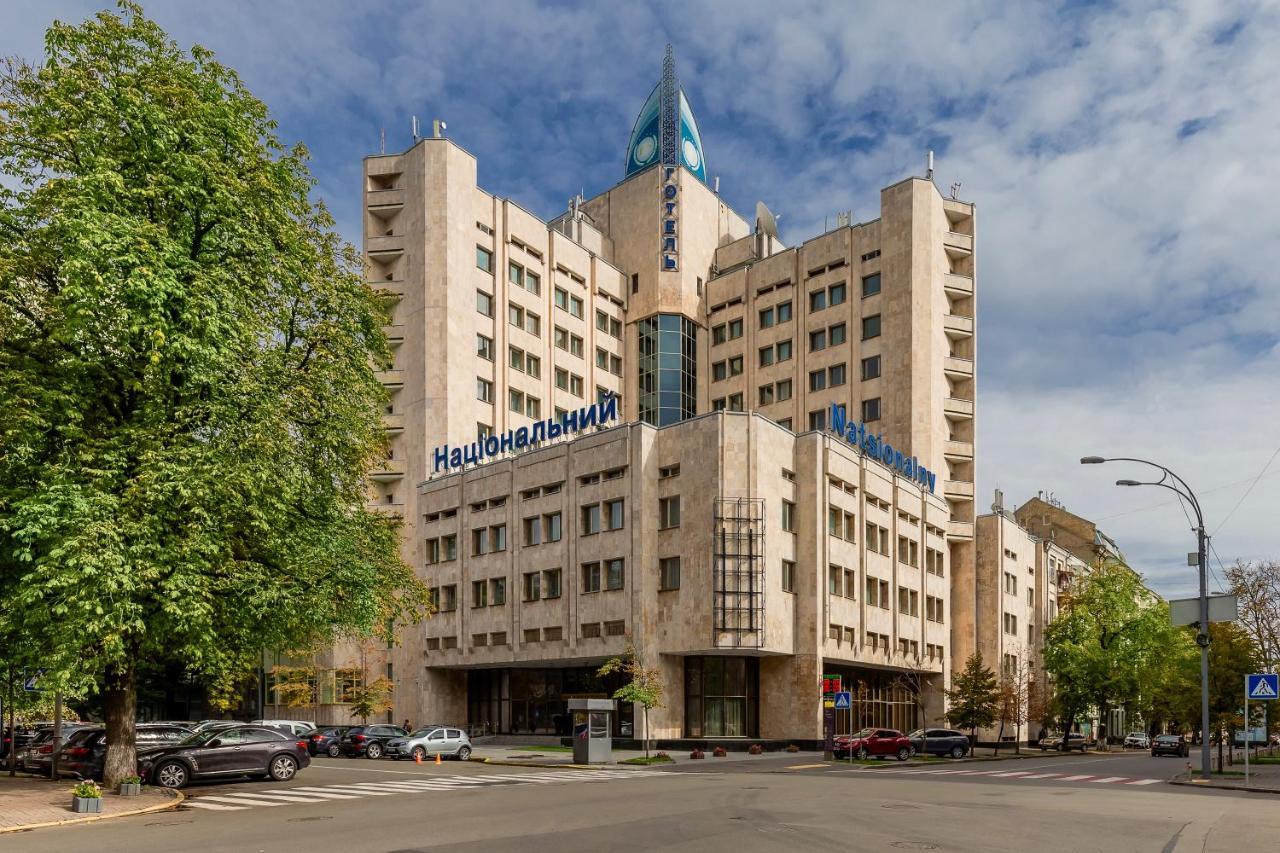 Natsionalny Hotel Kiev Exterior foto